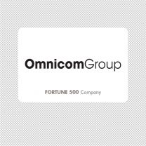 Omnicom Group Company Logo Graphics Decal Sticker