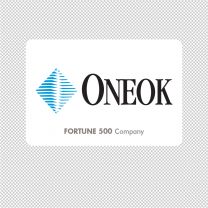 Oneok Company Logo Graphics Decal Sticker