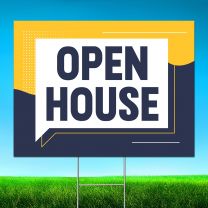 Open House Digitally Printed Street Yard Sign 