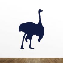 Ostrich Silhouette Wall Vinyl Decal