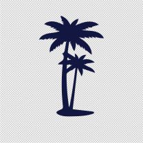 Palm Tree Decorative Vinyl Decal Stickers