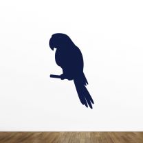 Parrot Silhouette Vinyl Wall Decal