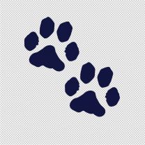 Paw Prints Puppy Dog Decal Sticker