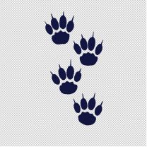 Paws 1 Animal Shape Vinyl Decal Sticker