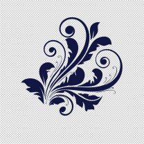 Plant Whisp Decorative Vinyl Decal Stickers