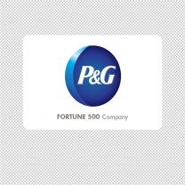 Procter And Gamble Company Logo Graphics Decal Sticker