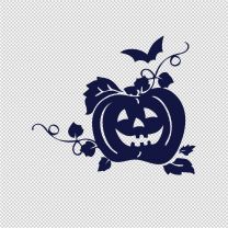 Pumpkin Holiday Vinyl Decal Sticker