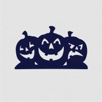 Pumpkins Holiday Vinyl Decal Sticker