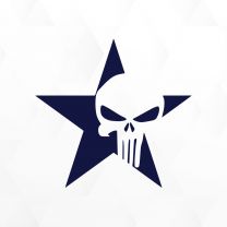 Punisher Airplane Vinyl Decal Sticker