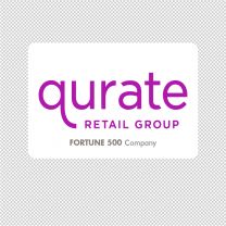 Qurate Retail Group Company Logo Graphics Decal Sticker