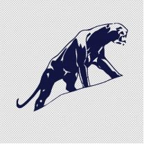 Roaring Lion Animal Shape Vinyl Decal Sticker