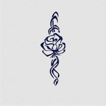Rose Decorative Vinyl Decal Stickers