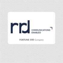 Rr Donnelley And Sons Company Logo Graphics Decal Sticker