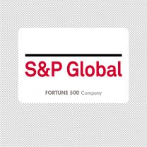 S P Global Company Logo Graphics Decal Sticker