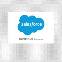Salesforce Company Logo Graphics Decal Sticker