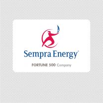 Sempra Energy Company Logo Graphics Decal Sticker