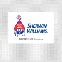 Sherwin Williams Company Logo Graphics Decal Sticker