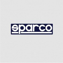 Sparco Racing Vinyl Decal Sticker