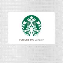 Starbucks Company Logo Graphics Decal Sticker