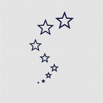 Stars Decorative Vinyl Decal Stickers