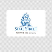 State Street Works Company Logo Graphics Decal Sticker