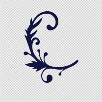 Stem Design 2 Decorative Vinyl Decal Stickers