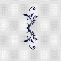 Stem Design 4 Decorative Vinyl Decal Stickers