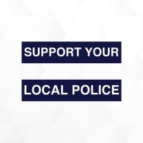 Support Law Enforcement Vinyl Decals Stickers
