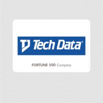 Tech Data Company Logo Graphics Decal Sticker