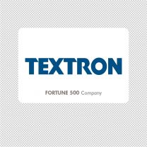 Textron Company Logo Graphics Decal Sticker