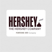 The Hershey Company Logo Graphics Decal Sticker