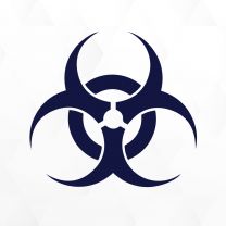 Toxic Ambulance Decal Sticker