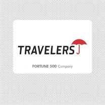 Travelers Company Logo Graphics Decal Sticker