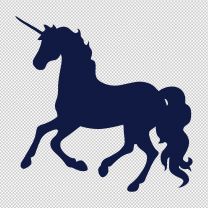 Unicorn Clip Decal Sticker