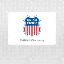 Union Pacific Railroad Company Logo Graphics Decal Sticker