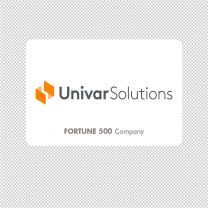 Univar Solutions Company Logo Graphics Decal Sticker