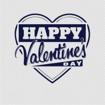 Valentines Day Holiday Vinyl Decal Sticker