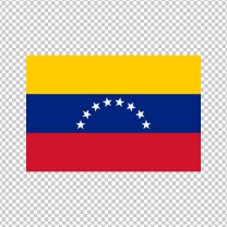 Venezuela Country Flag Decal Sticker