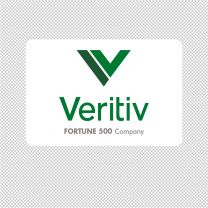 Veritiv Company Logo Graphics Decal Sticker