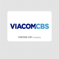 Viacomcbs Company Logo Graphics Decal Sticker