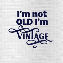 Vintage Special Quotes Vinyl Decal Sticker