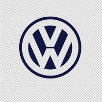 Volkswagon Logo Emblem Vinyl Decal Stickers