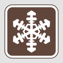 Winter Reaction Decal Sticker