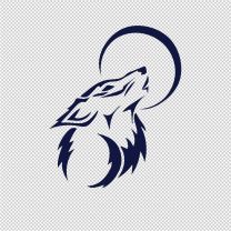 Wolf Decorative Vinyl Decal Stickers