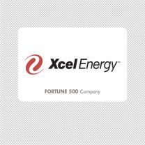 Xcel Energy Company Logo Graphics Decal Sticker