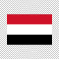 Yemen Country Flag Decal Sticker