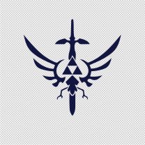 Zelda Character & Games Vinyl Decal Sticker