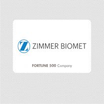 Zimmer Biomet Company Logo Graphics Decal Sticker