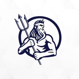 Poseidon Boat Decal Sticker