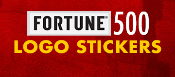 Fortune500 Logo Stickers